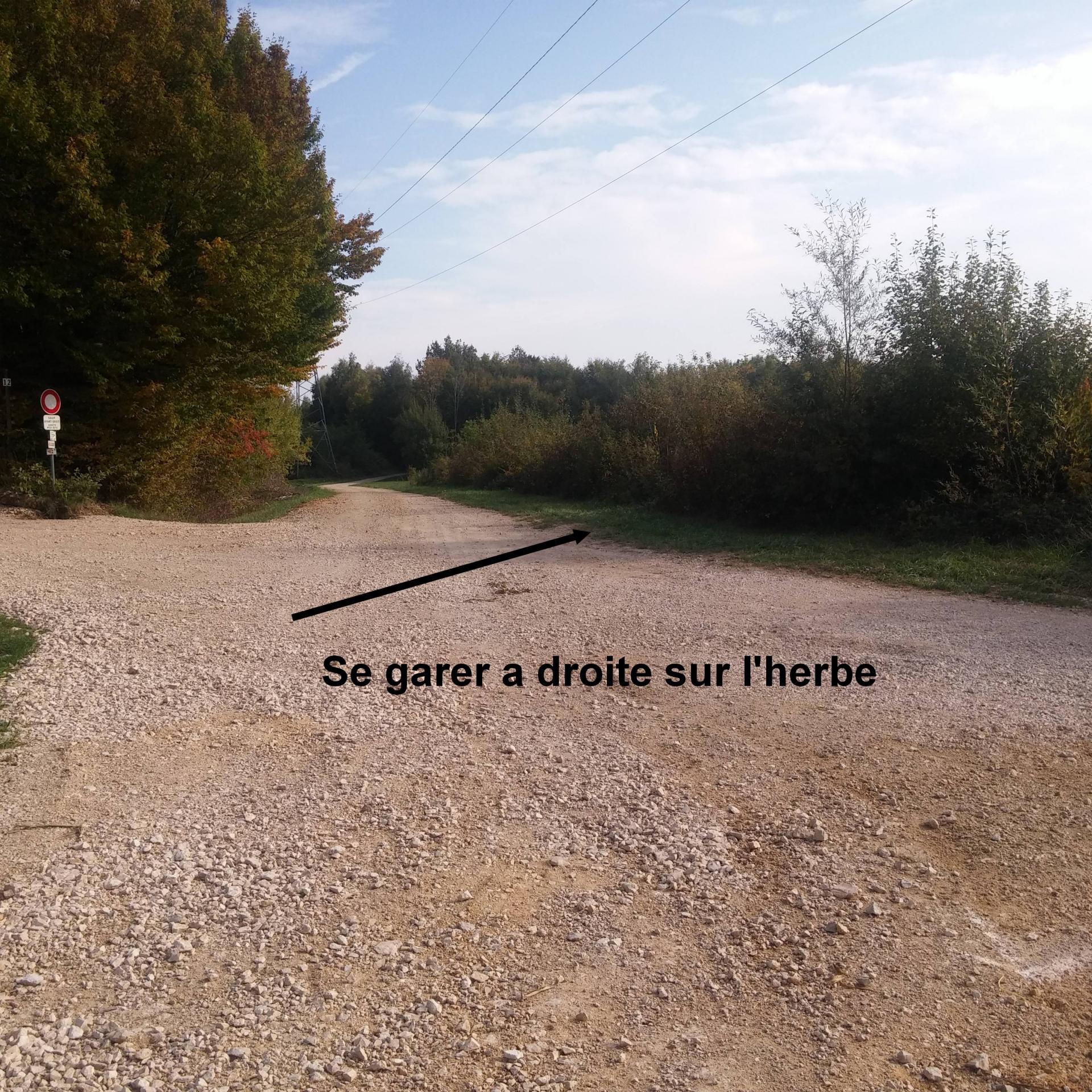 Parking a droite avec fleche 1